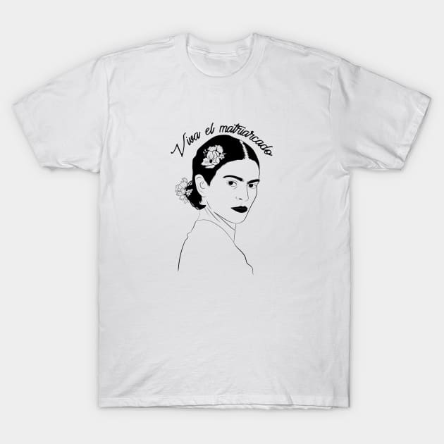 Viva El Matriarcado // Feminist Frida Girl Power T-Shirt by leepianti